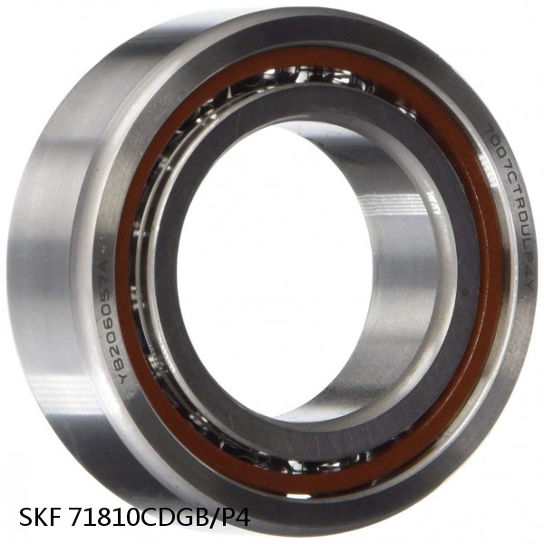 71810CDGB/P4 SKF Super Precision,Super Precision Bearings,Super Precision Angular Contact,71800 Series,15 Degree Contact Angle #1 image